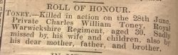 Warwick Advertiser - 20th July 1918