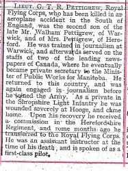 Leamington Morning News - August 1917